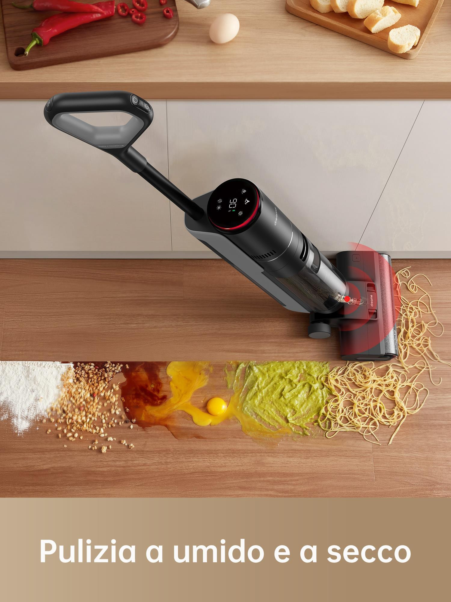 Dreame H12 Pro Aspirapolvere Lavapavimenti con 2 Serbatoi - immagine 5