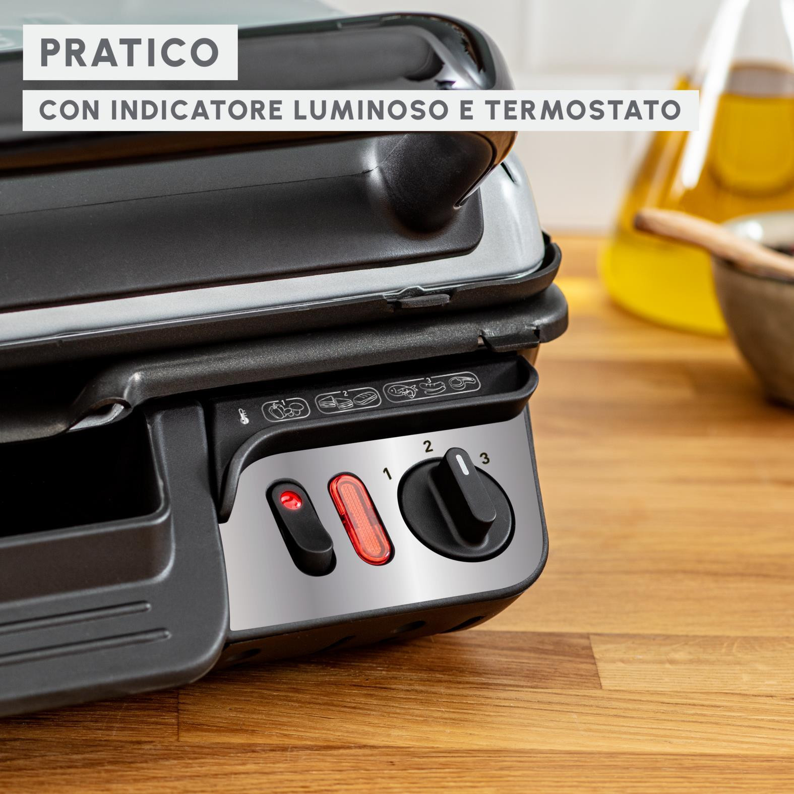 Moulinex UltraCompact Comfort Bistecchiera Elettrica 2000W - immagine 3