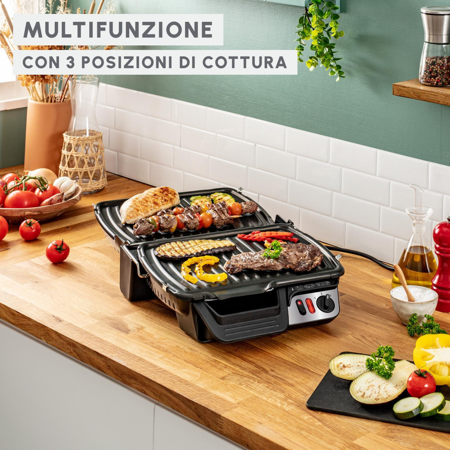 Moulinex UltraCompact Comfort Bistecchiera Elettrica 2000W - immagine 5