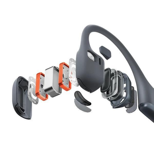 Shokz OpenRun Pro 2 Black Cuffia Auricolari a Conduzione Ossea - immagine 4