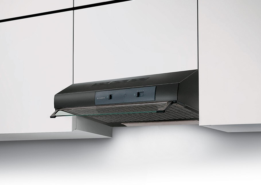 Faber TCH04 BK16A 741 Nera Cappa Sottopensile 60CM - immagine 2