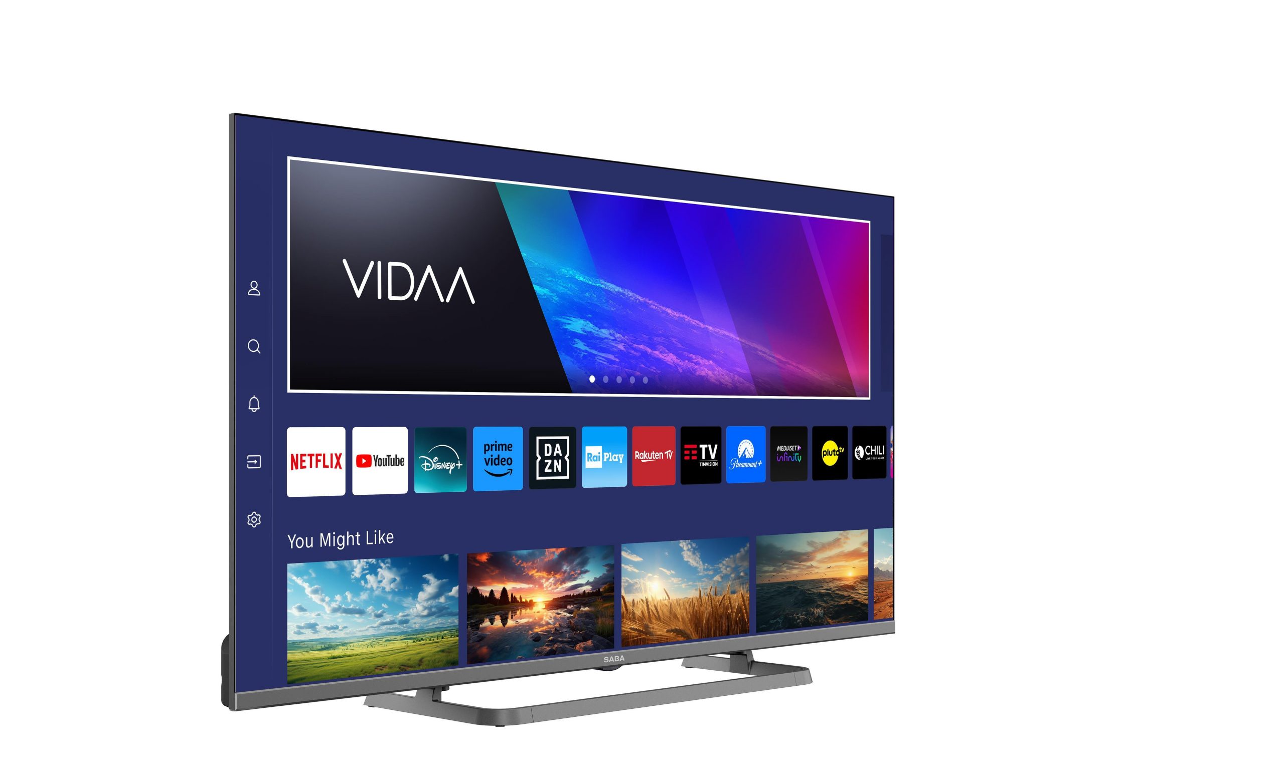 Saba SA43S89VDA Smart TV LED 43 Pollici FHD Smart Vidaa TV - immagine 3
