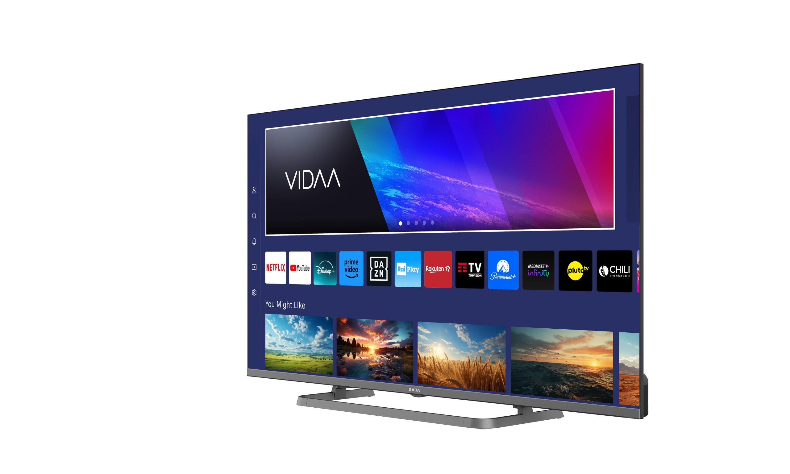 Saba SA43S89VDA Smart TV LED 43 Pollici FHD Smart Vidaa TV - immagine 4