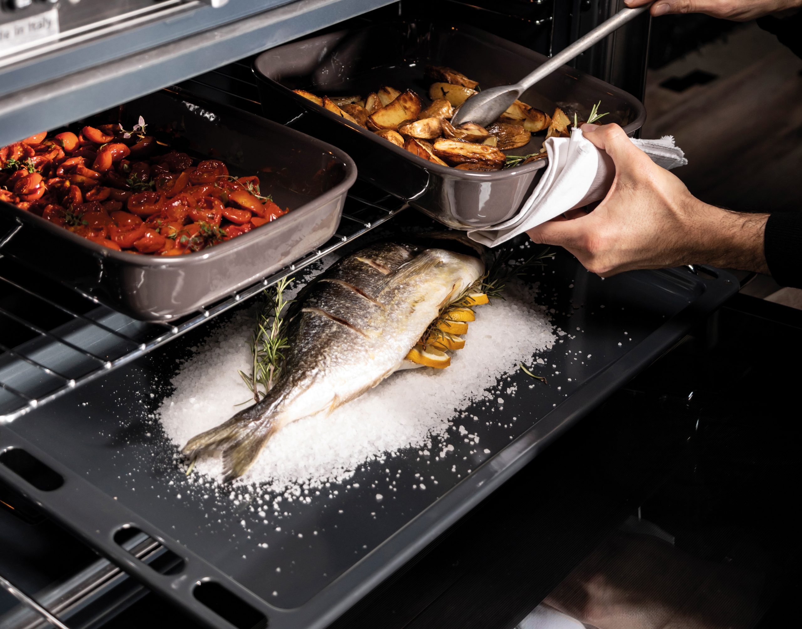 Glem AR965MI6 Cucina a Gas 90CM 5 Fuochi con Forno Multifunzione Elettrico - immagine 4