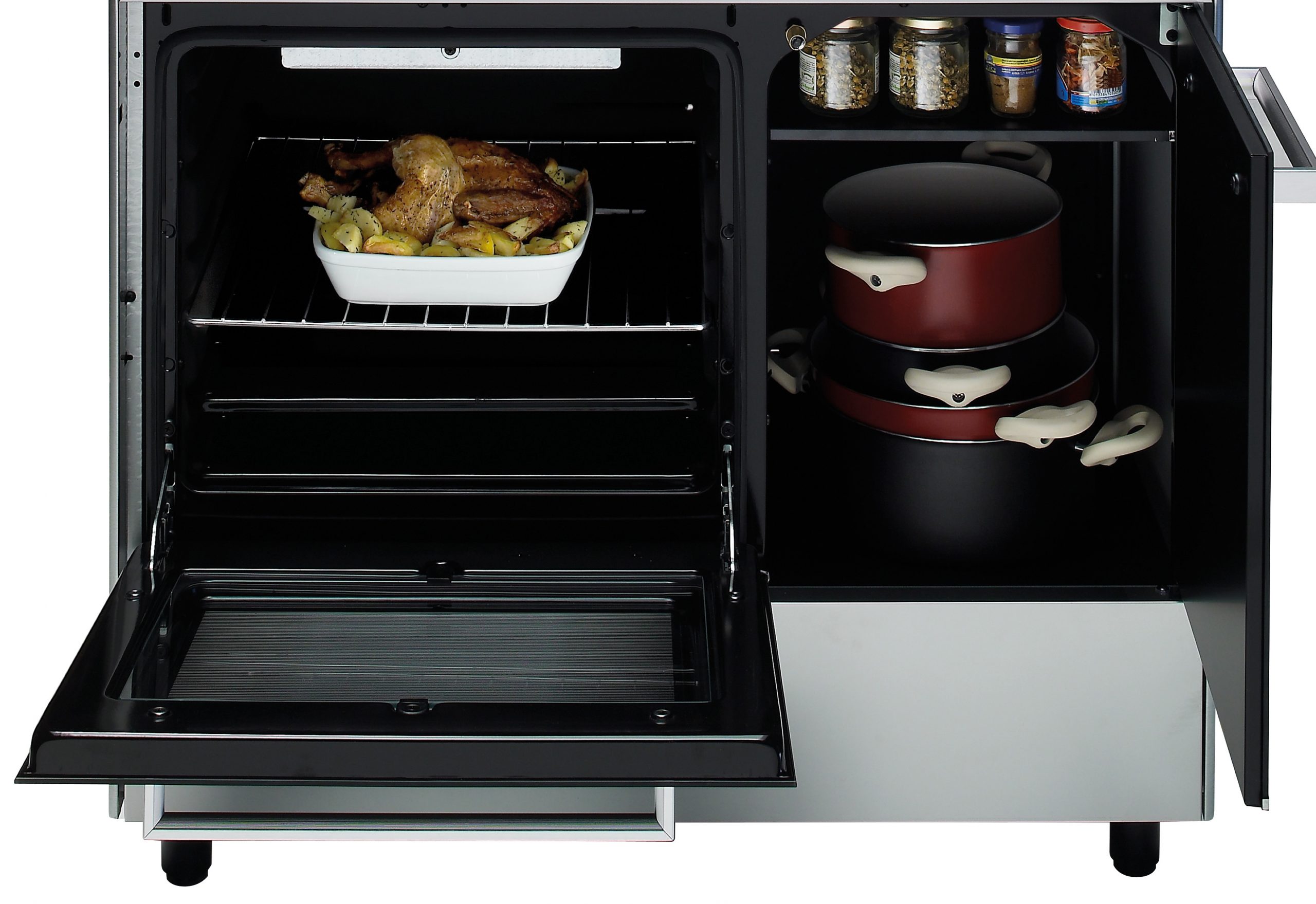 Glem AR965MI6 Cucina a Gas 90CM 5 Fuochi con Forno Multifunzione Elettrico - immagine 5