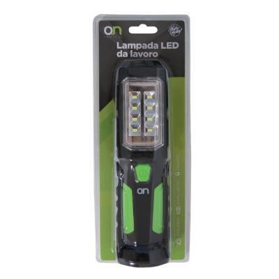 ON 38728205 Lampada Da Lavoro Magnetica con Doppia Luce LED 8 SMD e 1 Gialla - immagine 2