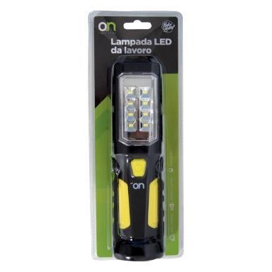 ON 38728210 Lampada Da Lavoro Magnetica con Doppia Luce LED 8 SMD e 1 Gialla - immagine 2