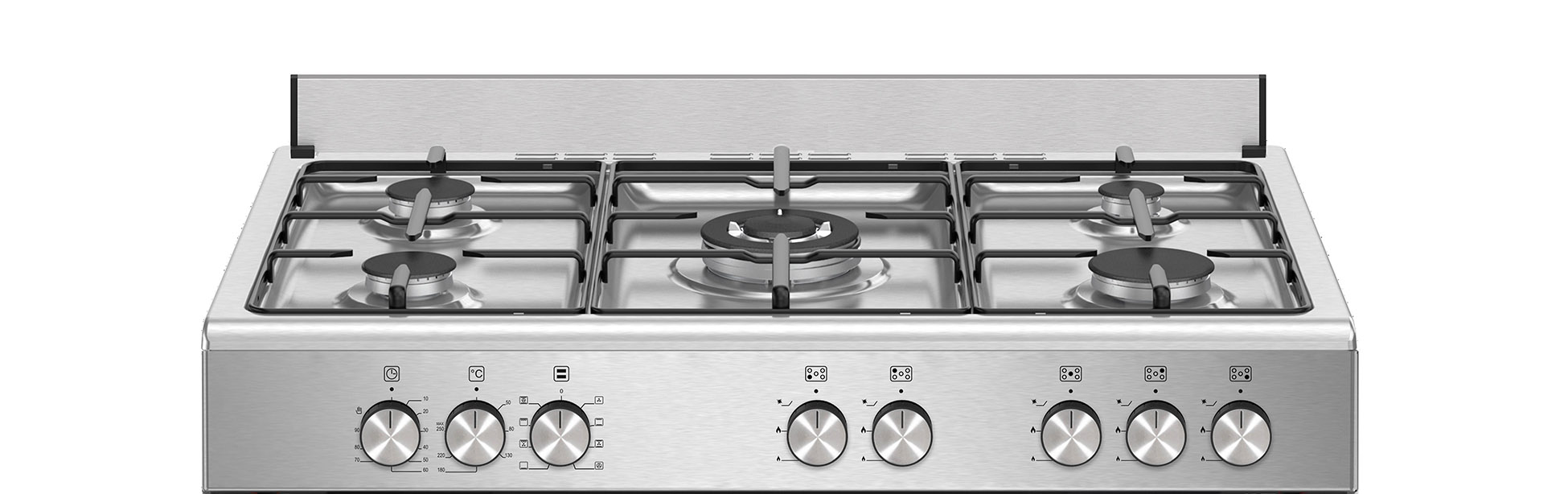 La Germania SE965EX24 Cucina a Gas 90CM 5 Fuochi Forno Multifunzione Elettrico - immagine 2