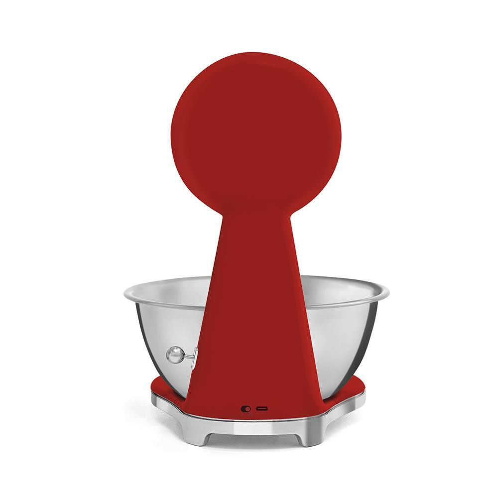 Smeg KSF01RDWW Rosso Bilancia da Cucina Portata Max 5KG Stile Anni 50 - immagine 5