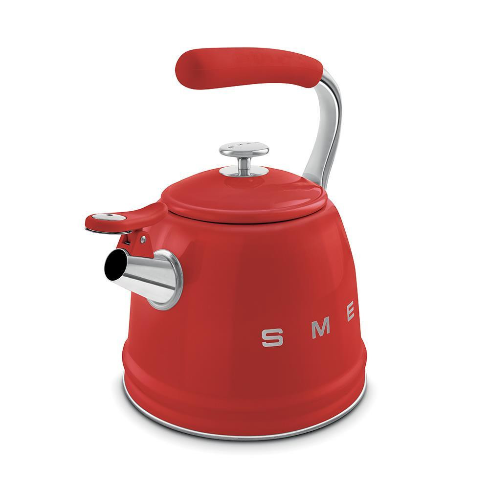 Smeg WKF01RD Rosso Bollitore per Piano Cottura 2.3LT con Ffischio Stile Anni 50 - immagine 2