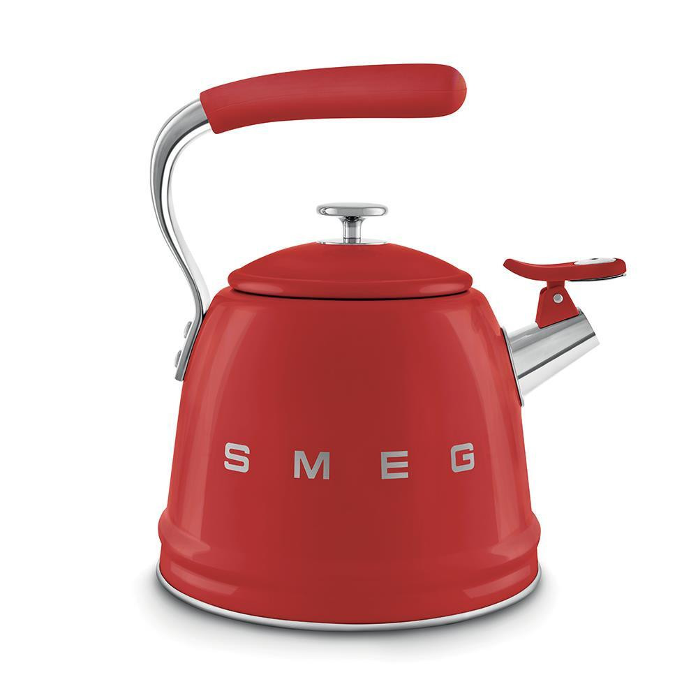 Smeg WKF01RD Rosso Bollitore per Piano Cottura 2.3LT con Ffischio Stile Anni 50 - immagine 4