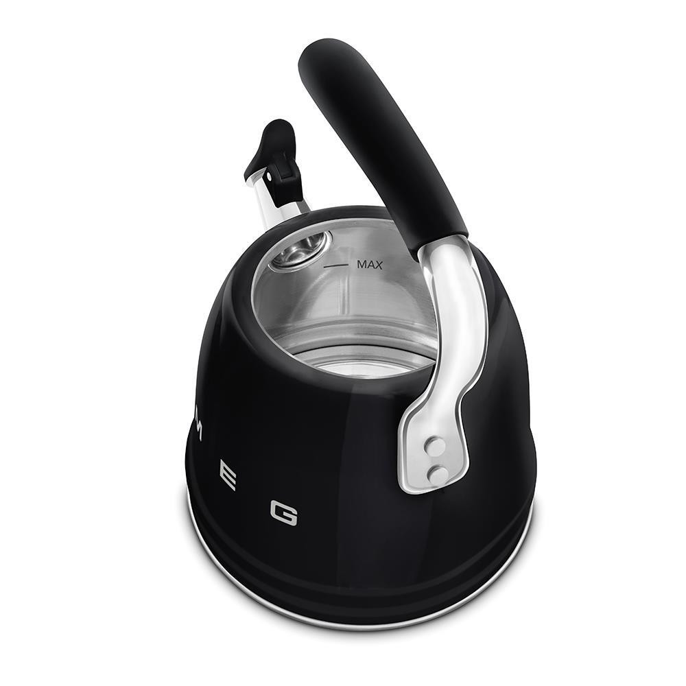 Smeg WKF01BL Nero Bollitore per Piano Cottura 2.3LT con Ffischio Stile Anni 50 - immagine 5