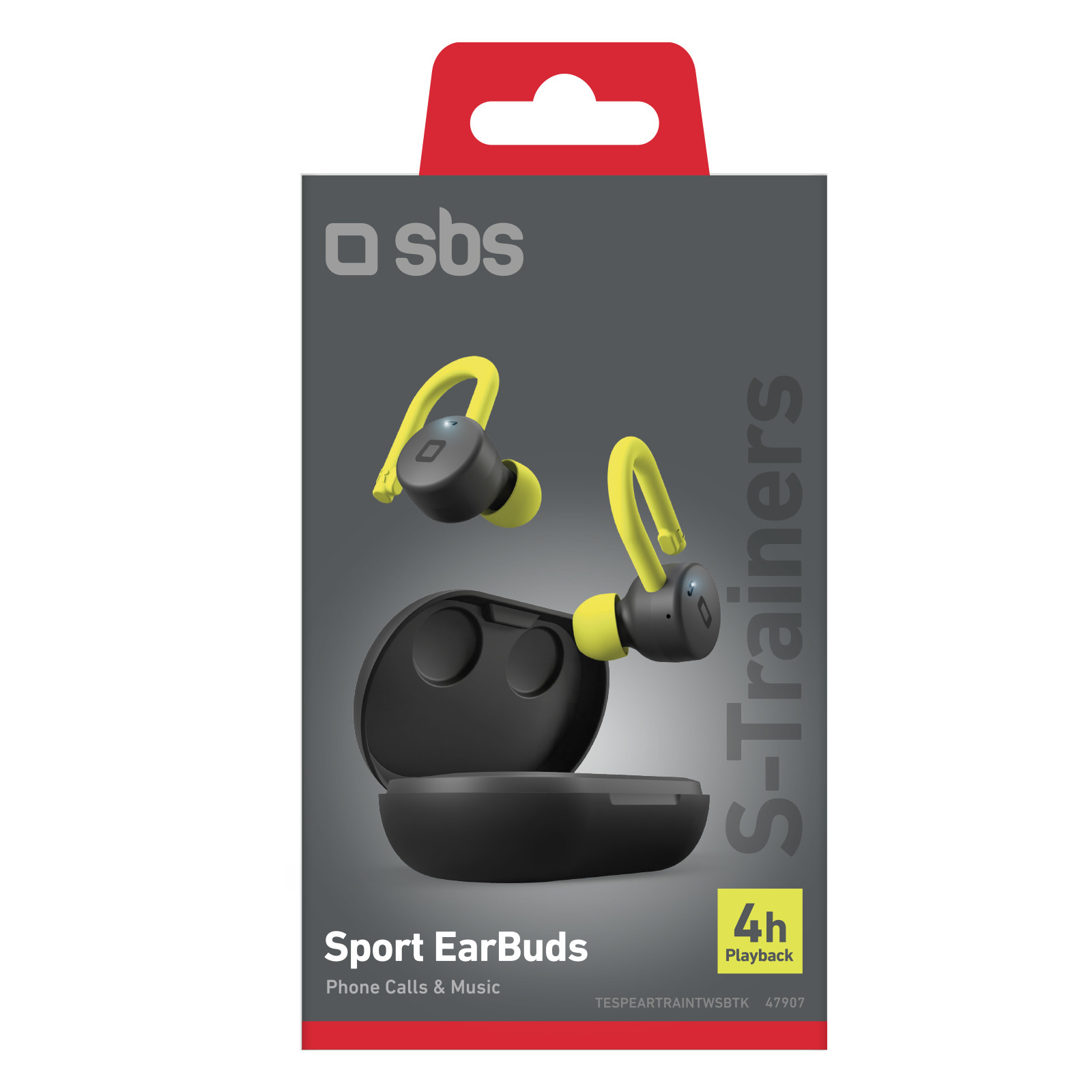 SBS TESPEARTRAINTWSBTK TWS S-Trainers Auricolari con Archetti e Comandi Touch - immagine 2