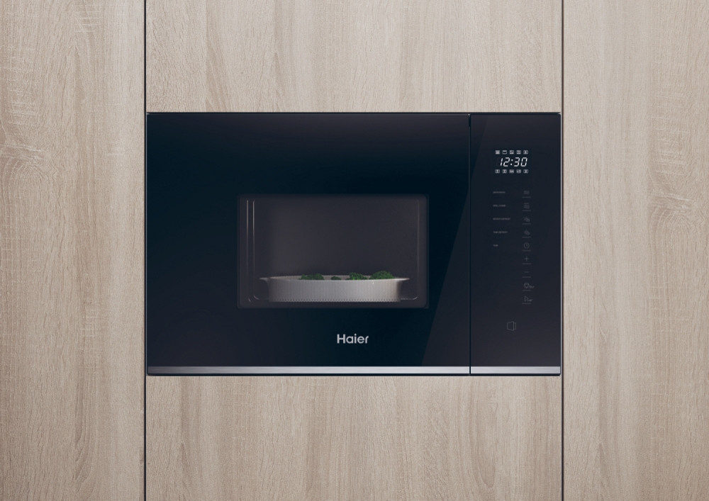 Haier H38FMWID2S7 Nero Forno Microonde da Incasso 60CM 20LT 1000W con Grill - immagine 6