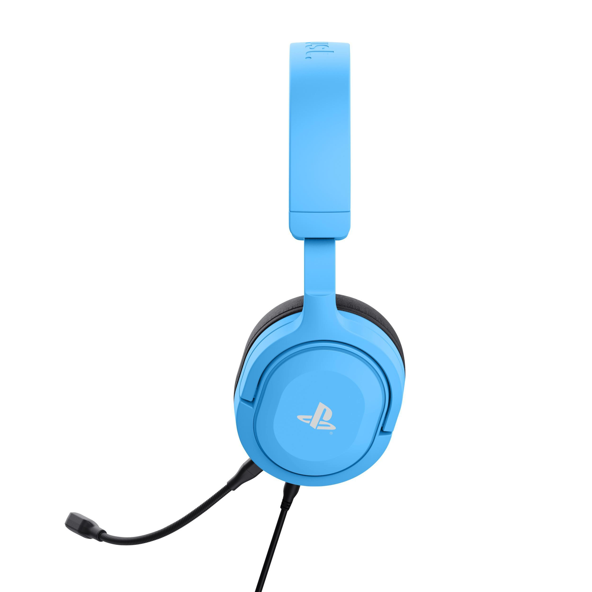 Trust GXT498B Forta Blu Cuffia Gaming con Cavo per PS5 Cuffie Gaming - immagine 2
