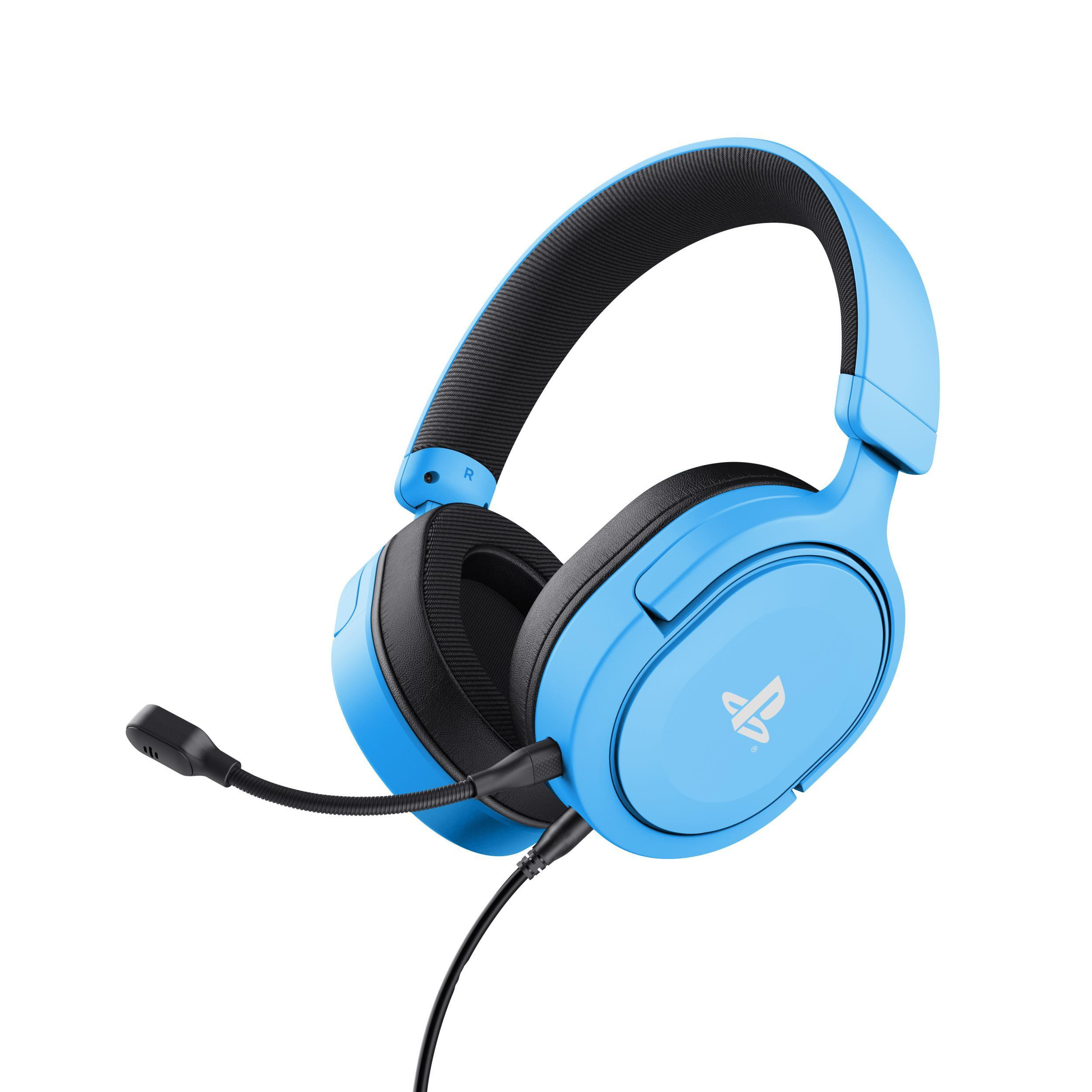 Trust GXT498B Forta Blu Cuffia Gaming con Cavo per PS5 Cuffie Gaming - immagine 4