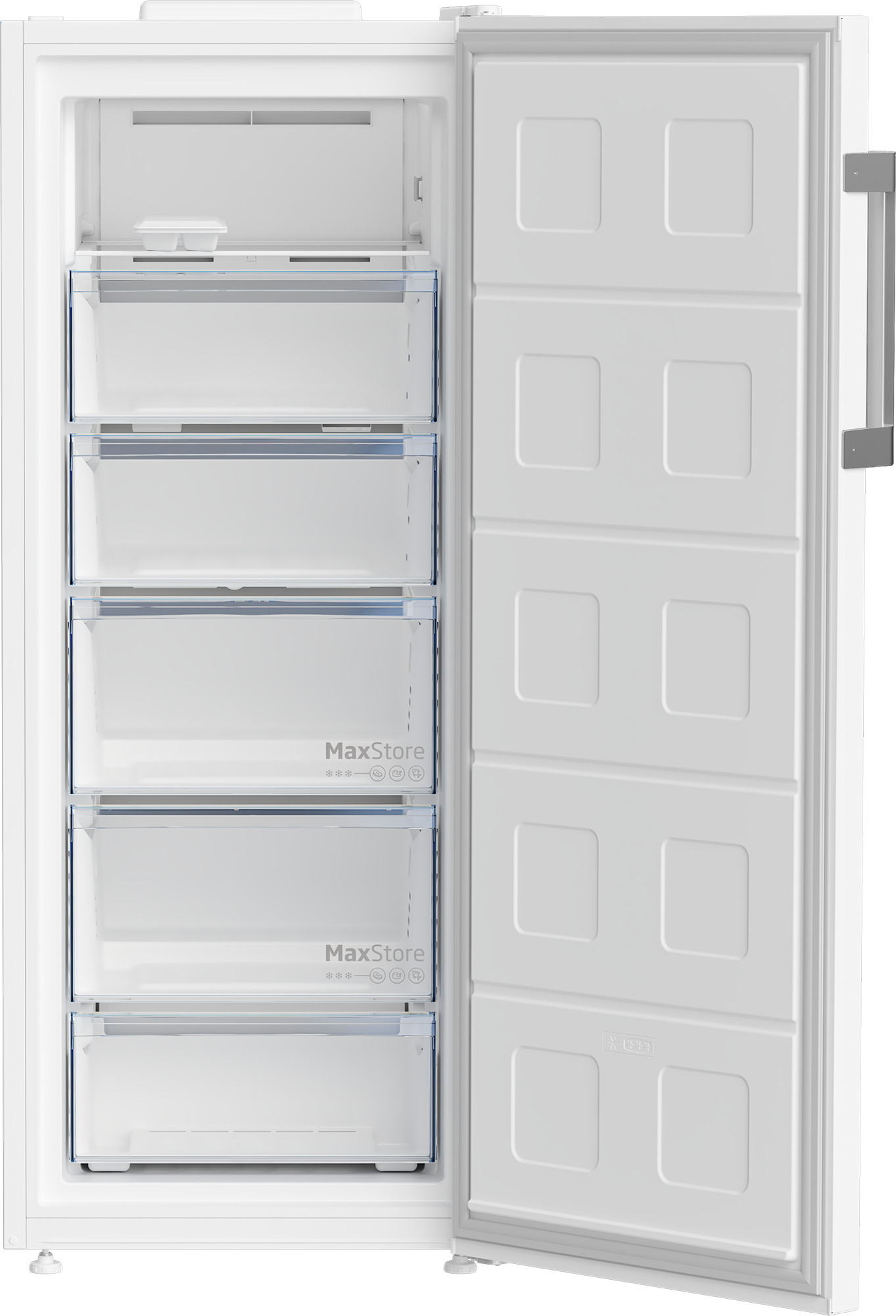 Beko B3RFNE274W Congelatore Verticale 271 Litri Nofrost 5 Cassetti - immagine 4