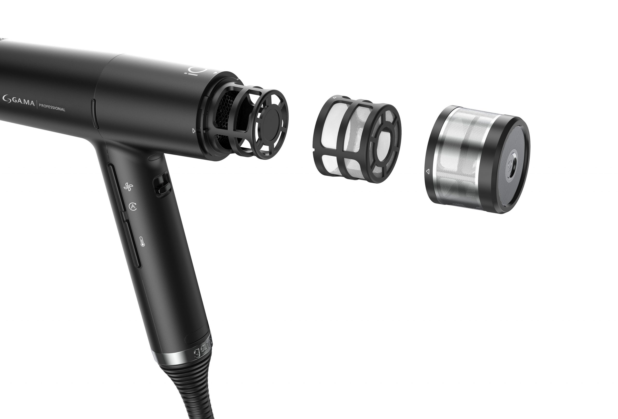 Gama IQ1 Perfetto Black Asciugacapelli 2000W - immagine 4