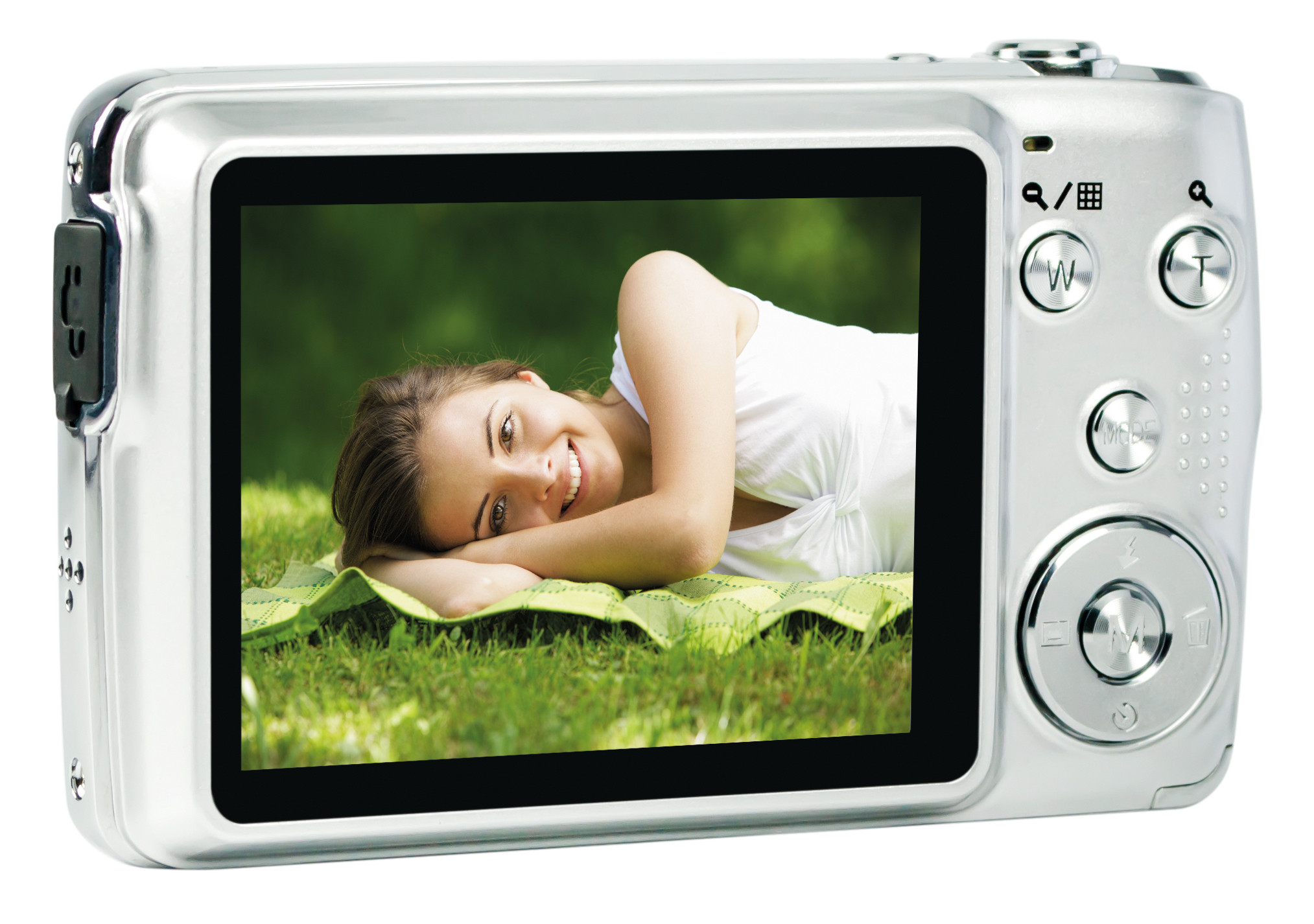 Agfa Realishot DC8200 Silver Fotocamera Digitale 18MPX con Scheda SD da 16GB - immagine 2