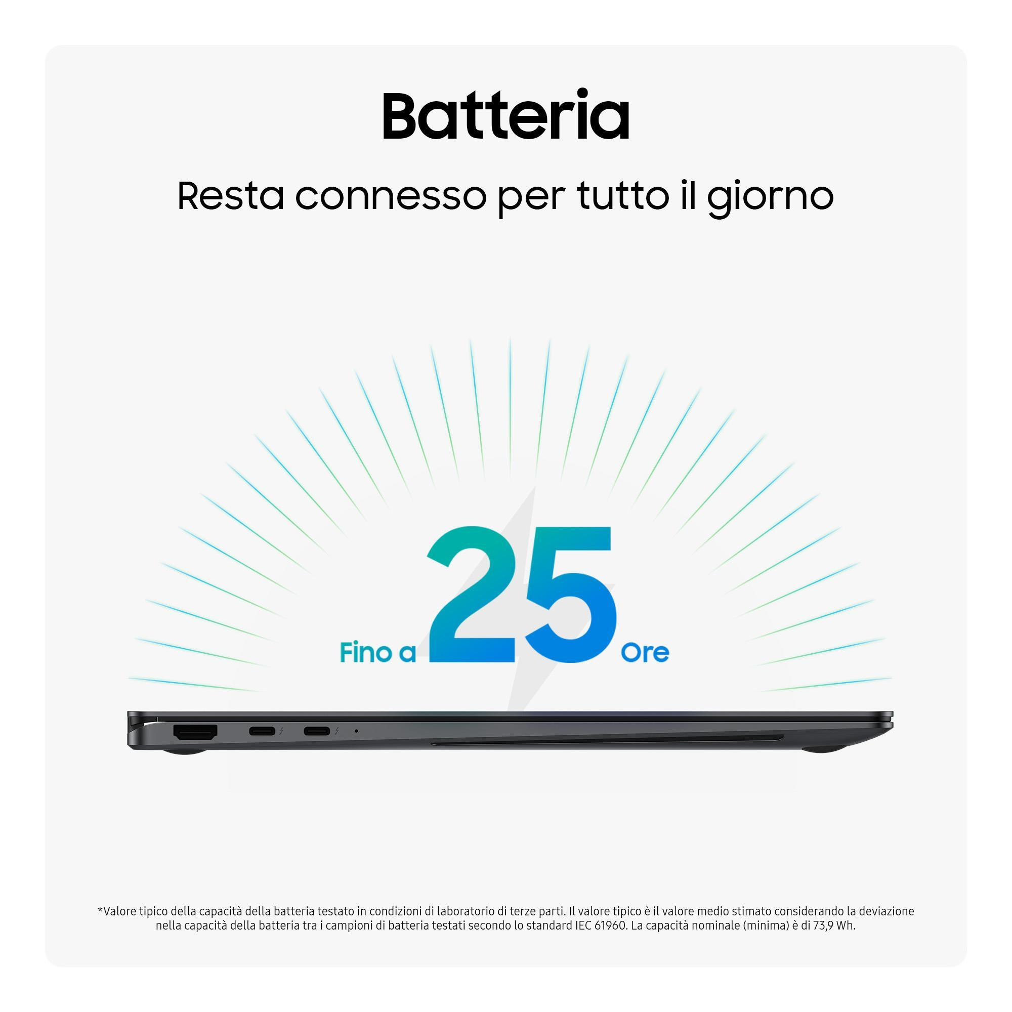 Samsung Book5 Pro 360 Notebook 16 Pollici U7-256V 16GB 512GB - immagine 5