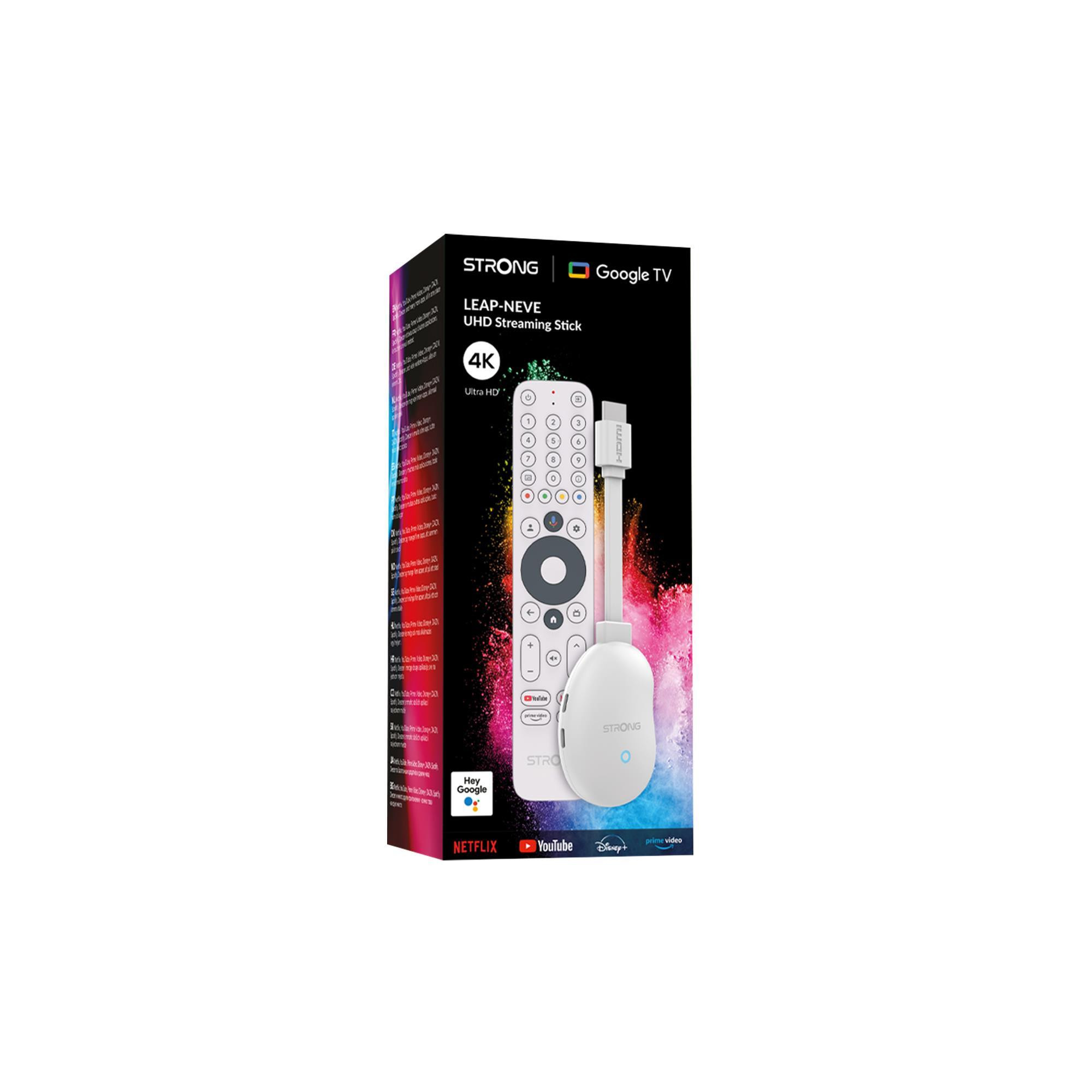 Strong Leap Neve Stick Smart Google TV 4K UHD - immagine 4