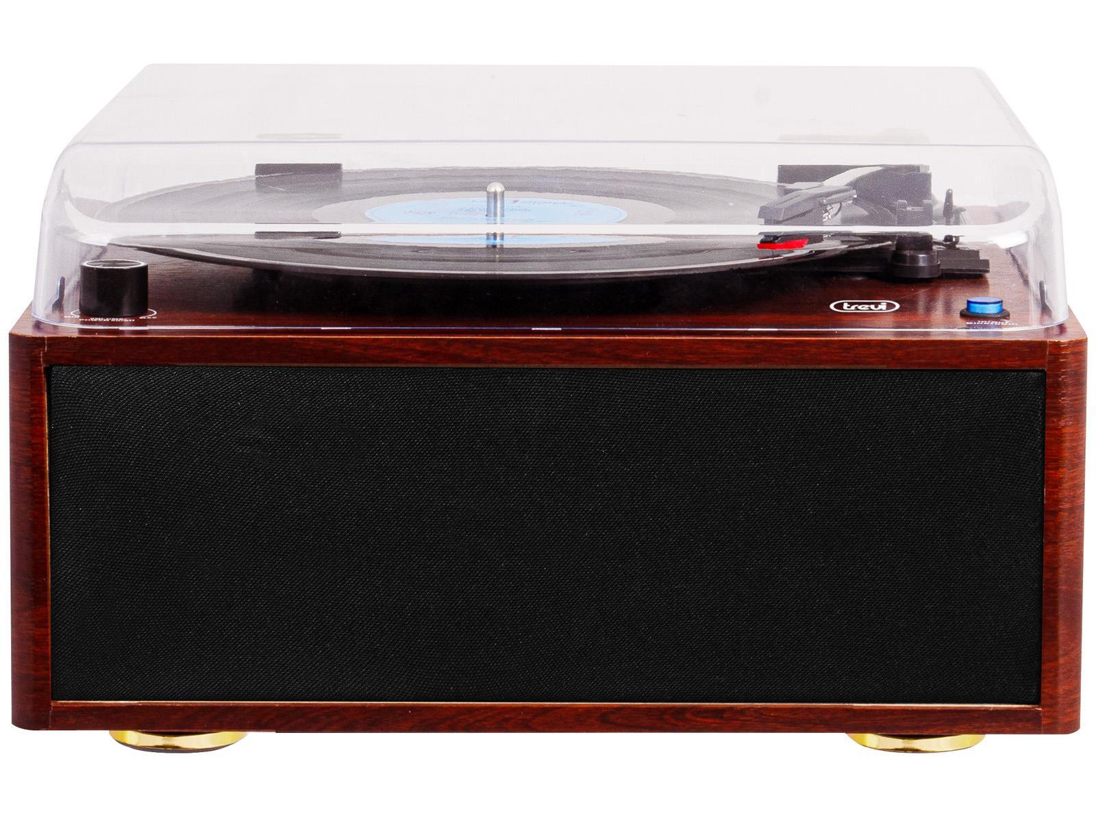 Trevi TT 1030 BT Giradischi Wireless 33-45 Giri Corpo in Legno - immagine 3