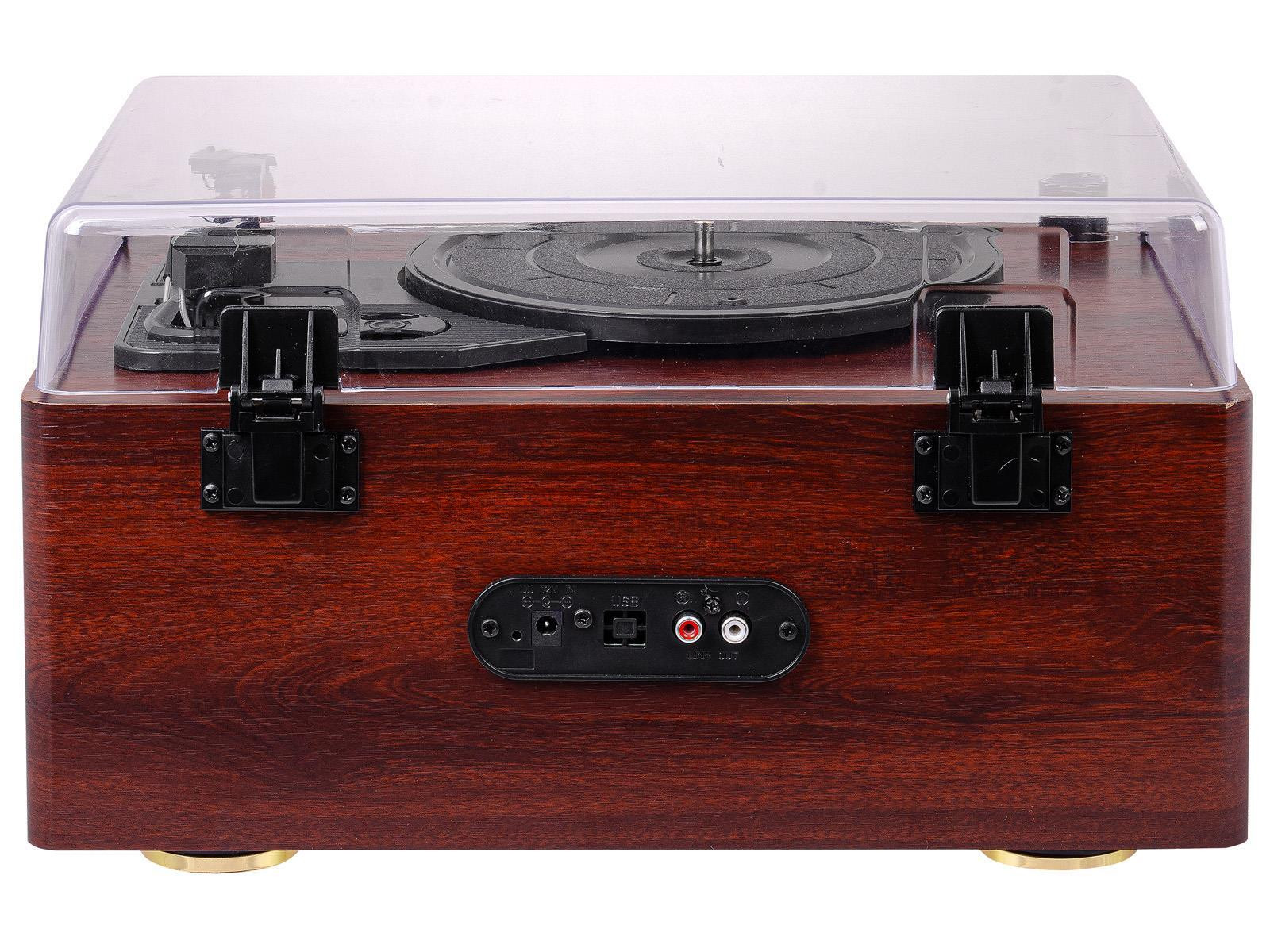 Trevi TT 1030 BT Giradischi Wireless 33-45 Giri Corpo in Legno - immagine 5