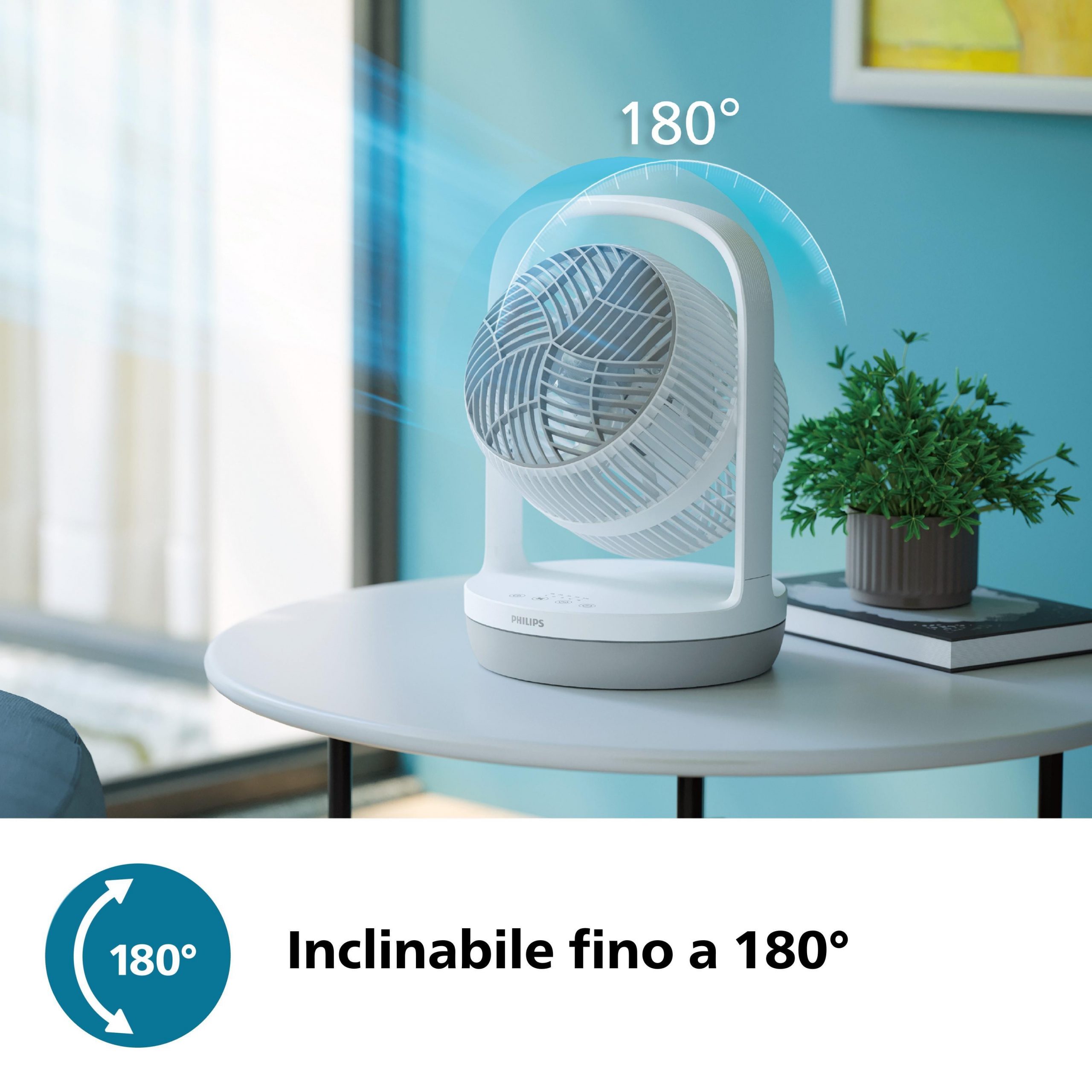 Philips CX2050 Ventilatore da Tavolo 28W Diametro 23 CM - immagine 5