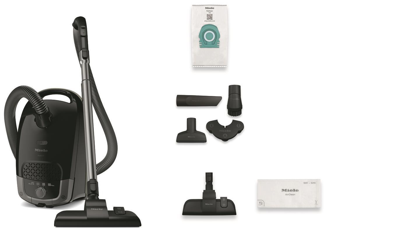 Miele Guard S1 Nero Ossidiana Aspirapolvere con Sacco 890W 3.5LT - immagine 3