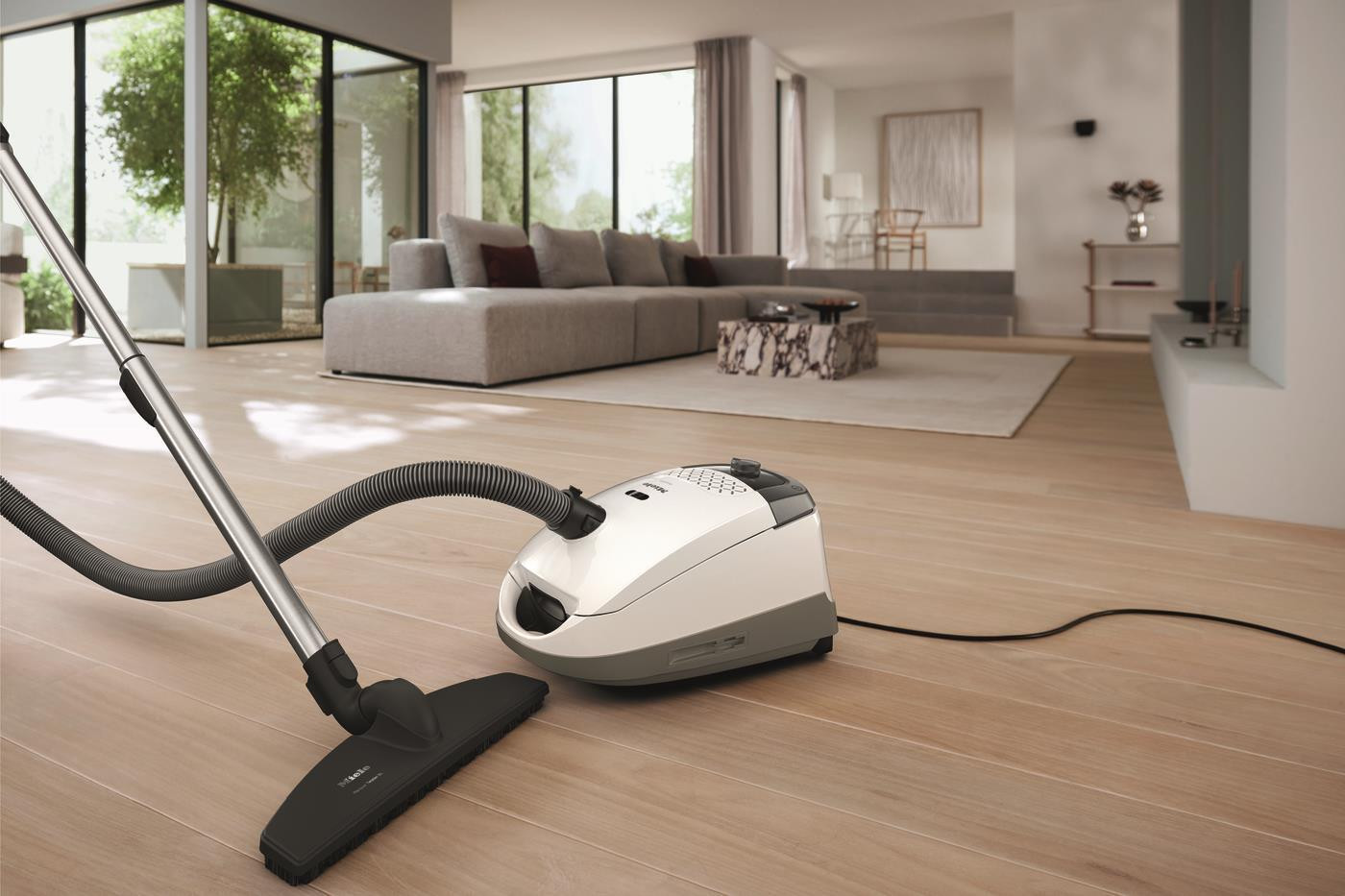 Miele Guard S1 Parquet Xl Bianco Brillante Aspirapolvere con Sacco 890W 3.5LT - immagine 4