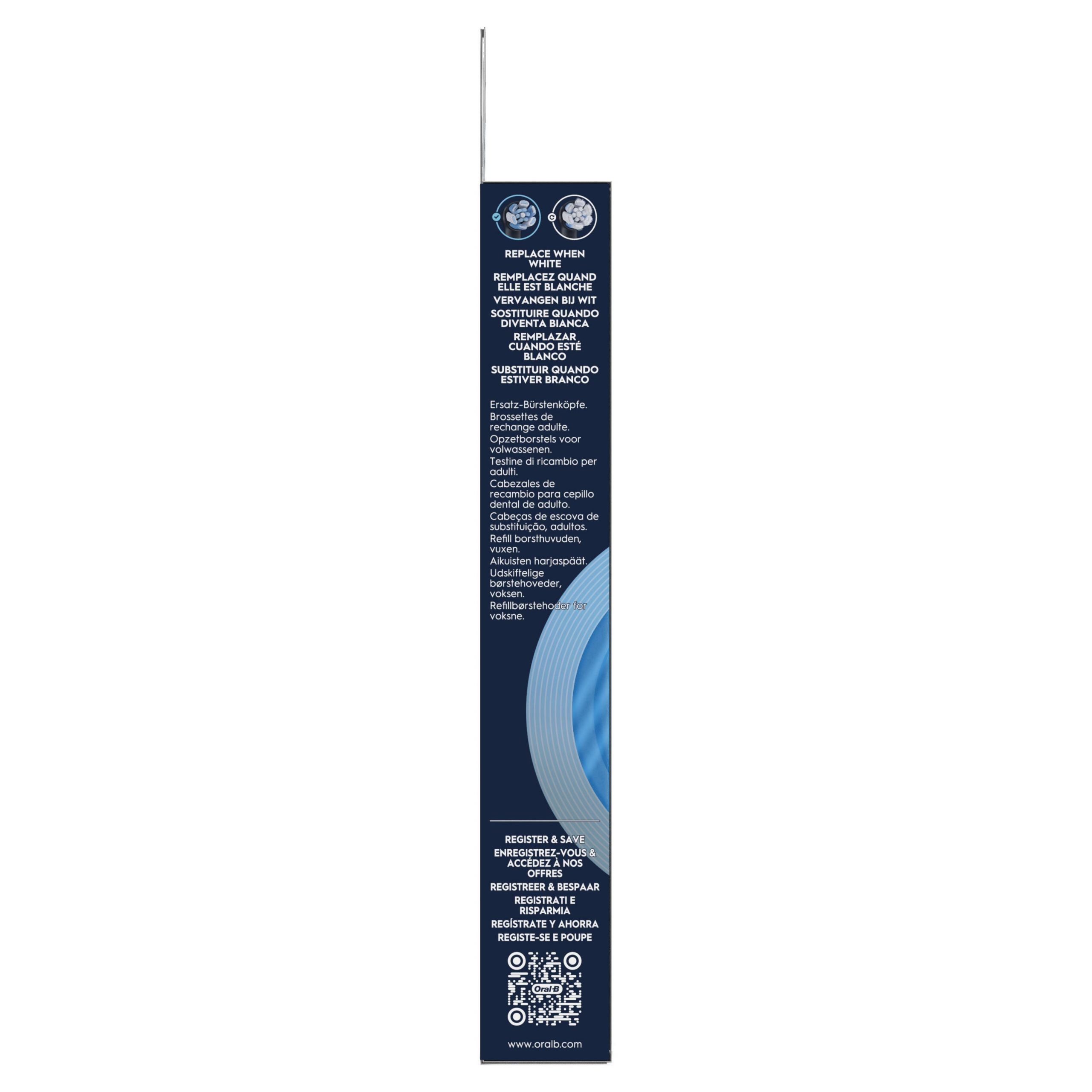 Oral-B Testina di Ricambio Ultimate Clean Confezione 3 Pezzi per Spazzolini iO - immagine 3