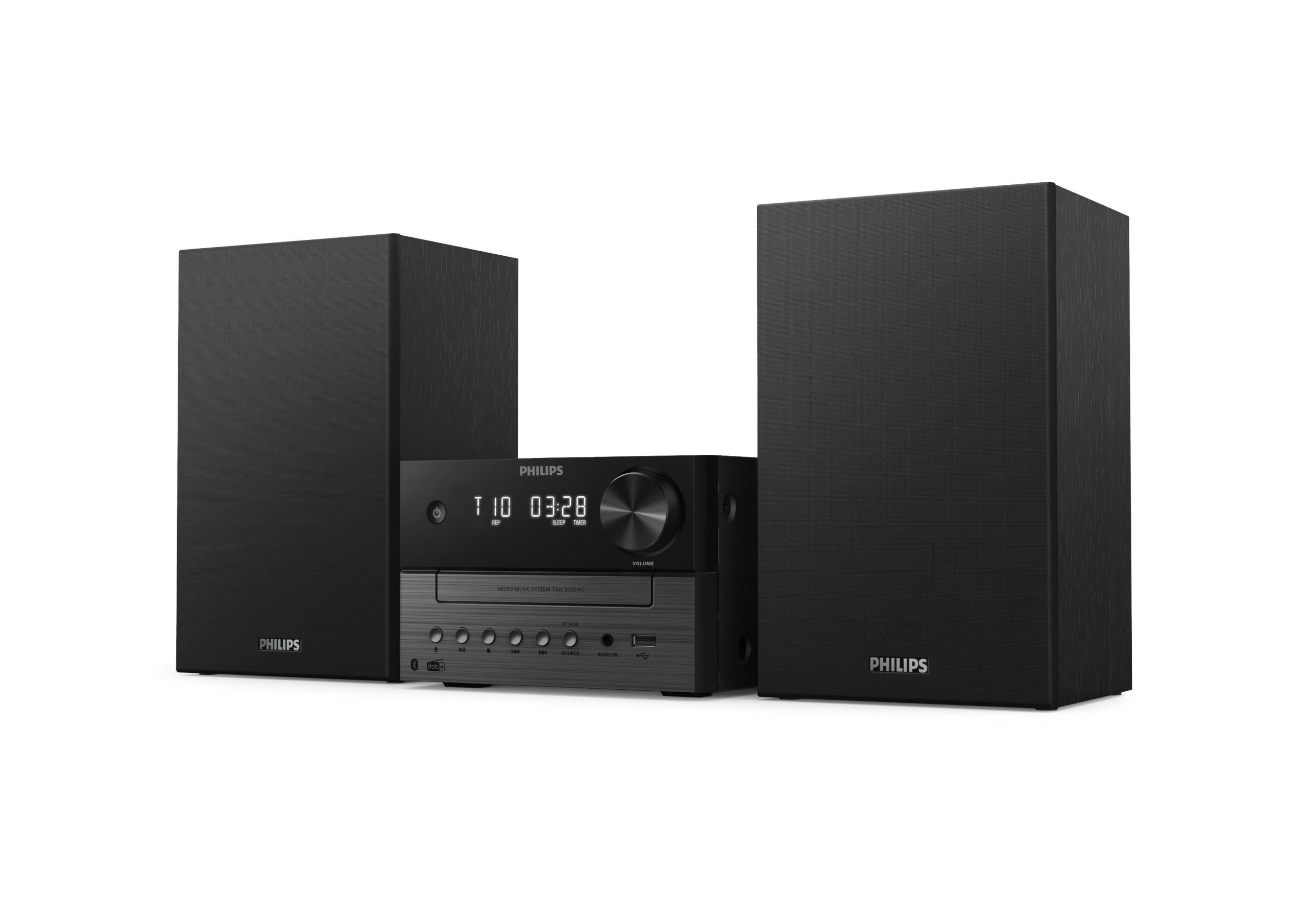 Philips TAM3505M2 Micro Hi-Fi 20W CD-MP3 USB e Radio DAB - immagine 2