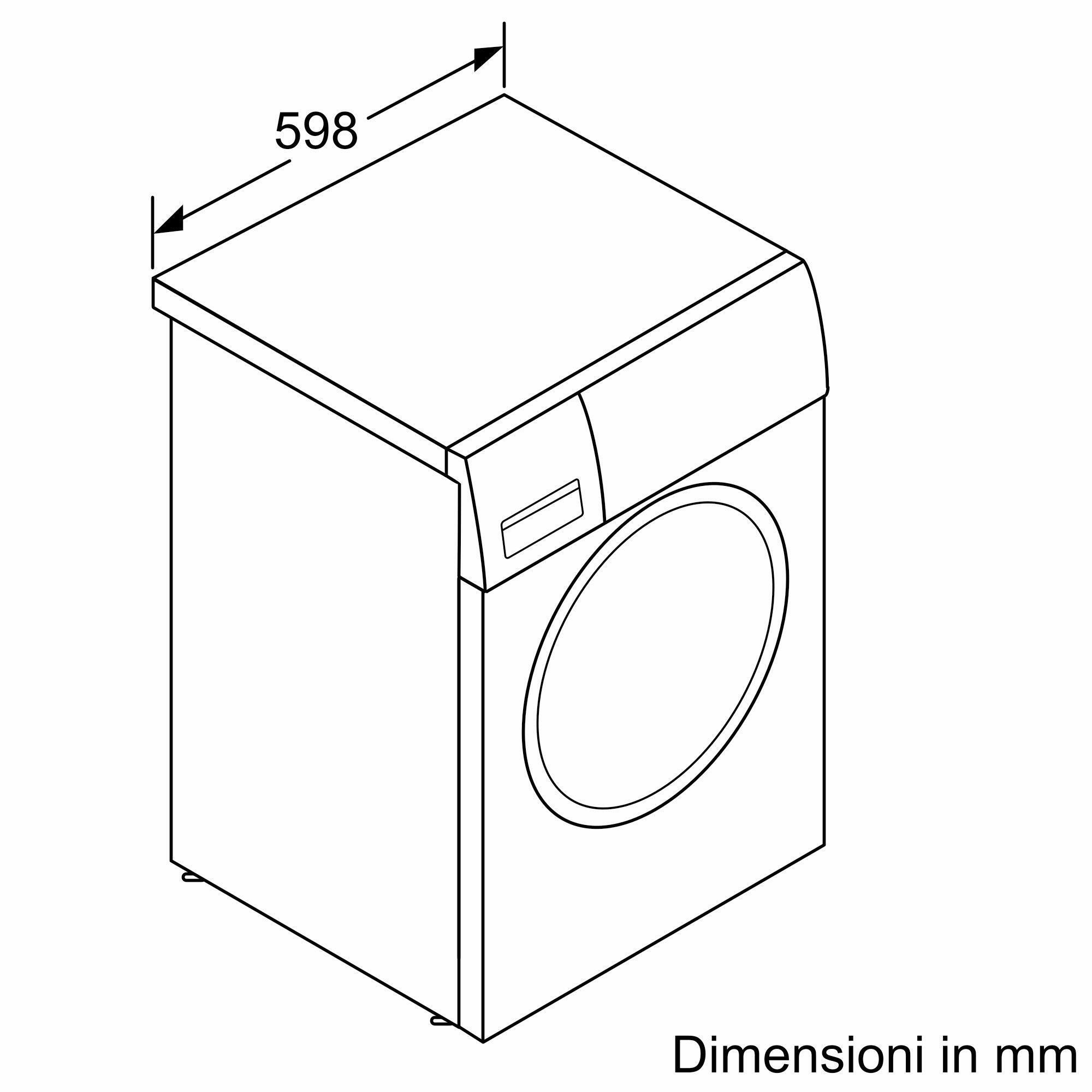 Bosch WGG244Z8IT Lavatrice Carica Frontale 9KG 1400Giri - immagine 4