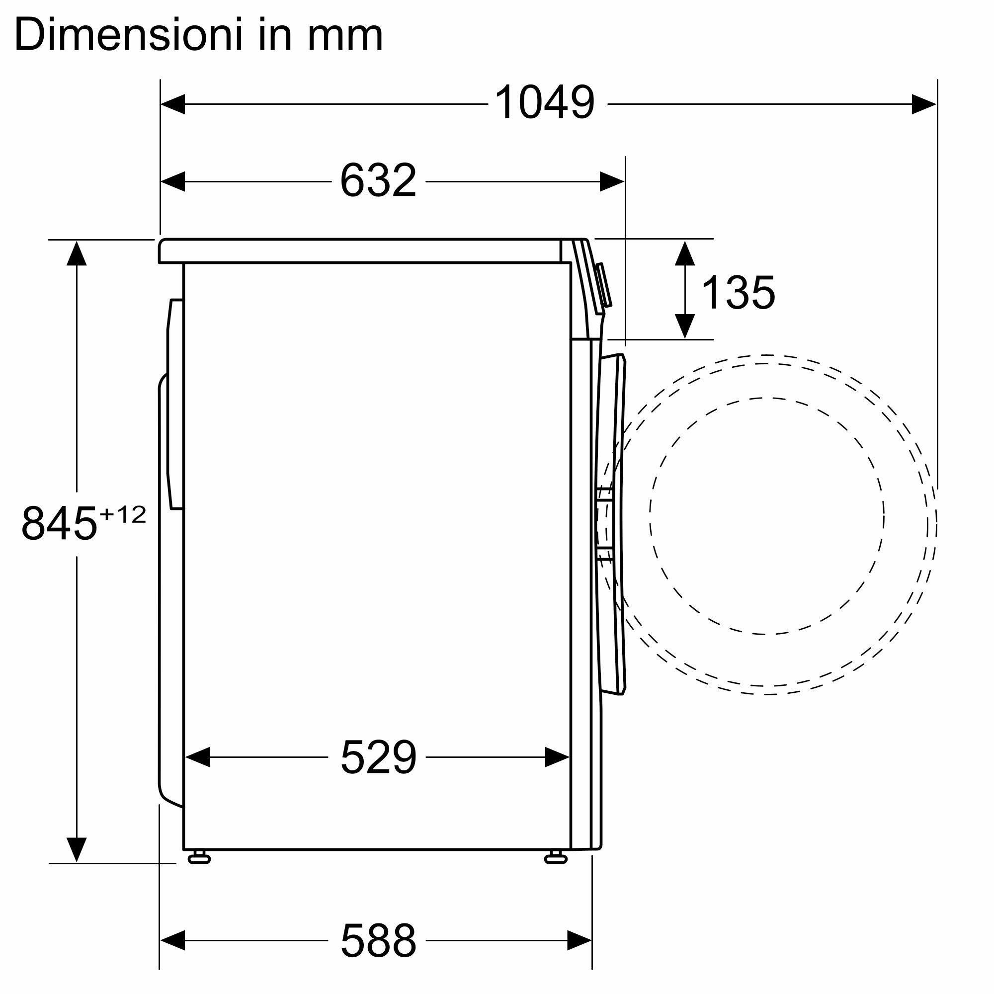 Bosch WGG244Z8IT Lavatrice Carica Frontale 9KG 1400Giri - immagine 3
