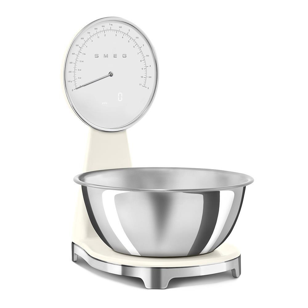 Smeg KSF01CRWW Panna Bilancia da Cucina Portata Max 5KG Stile Anni 50 - immagine 2