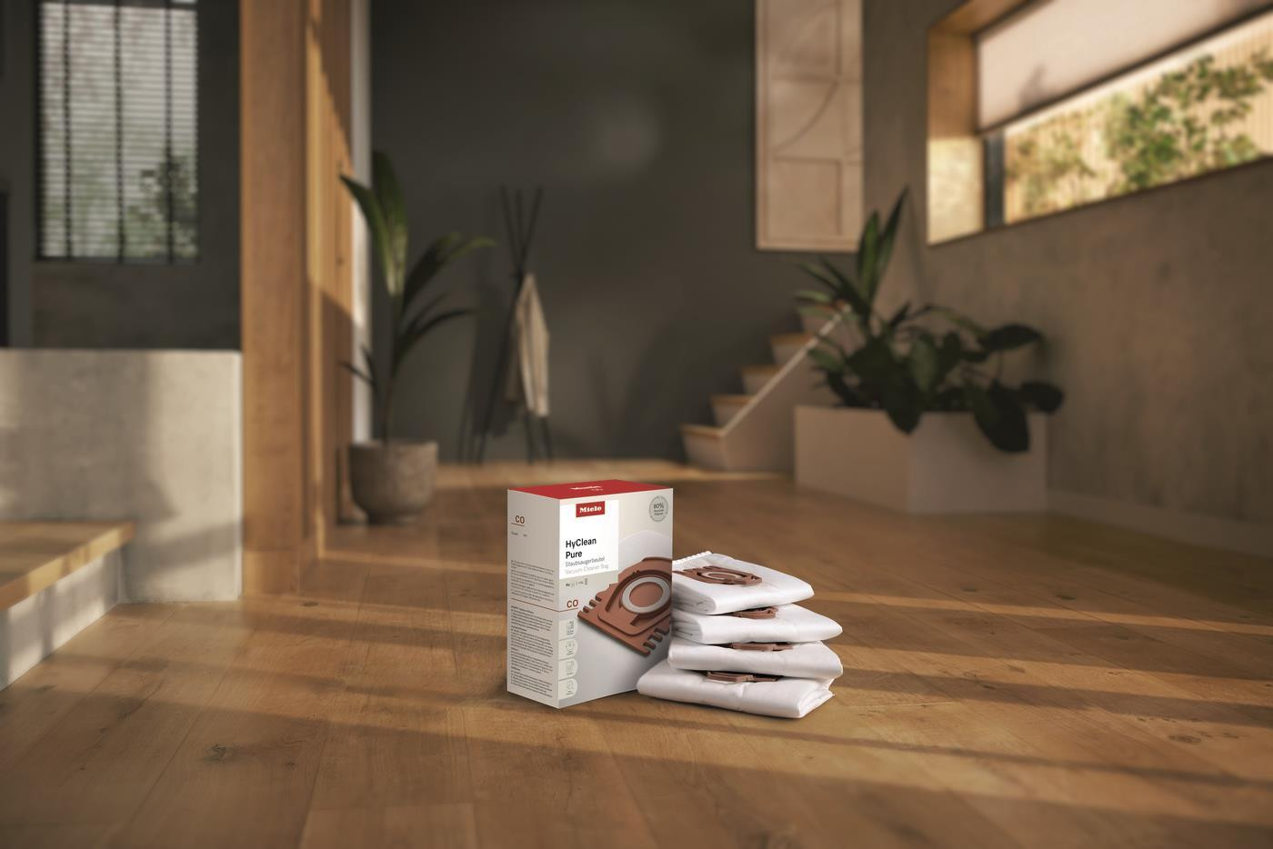 Miele HyClean Pure CO Confezione 4 Sacchetti e 1 Filtro per Guard M1 - immagine 4