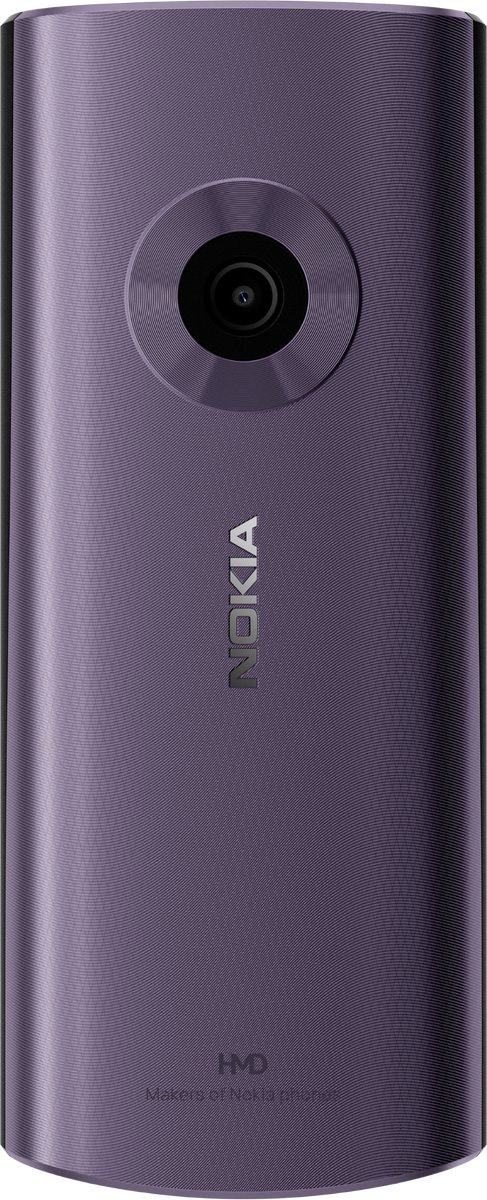 Nokia 110 4G 2024 Purple Cellulare Dual Sim - immagine 2