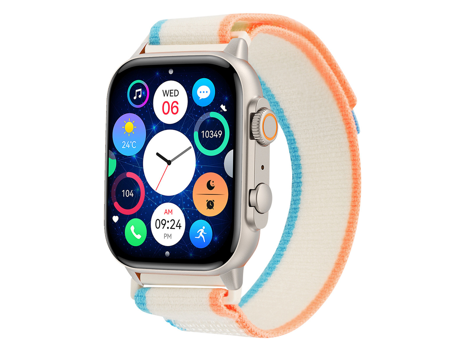 Trevi T-Fit 430 A Silver Smartwatch 1.95 Pollici Amoled - immagine 2