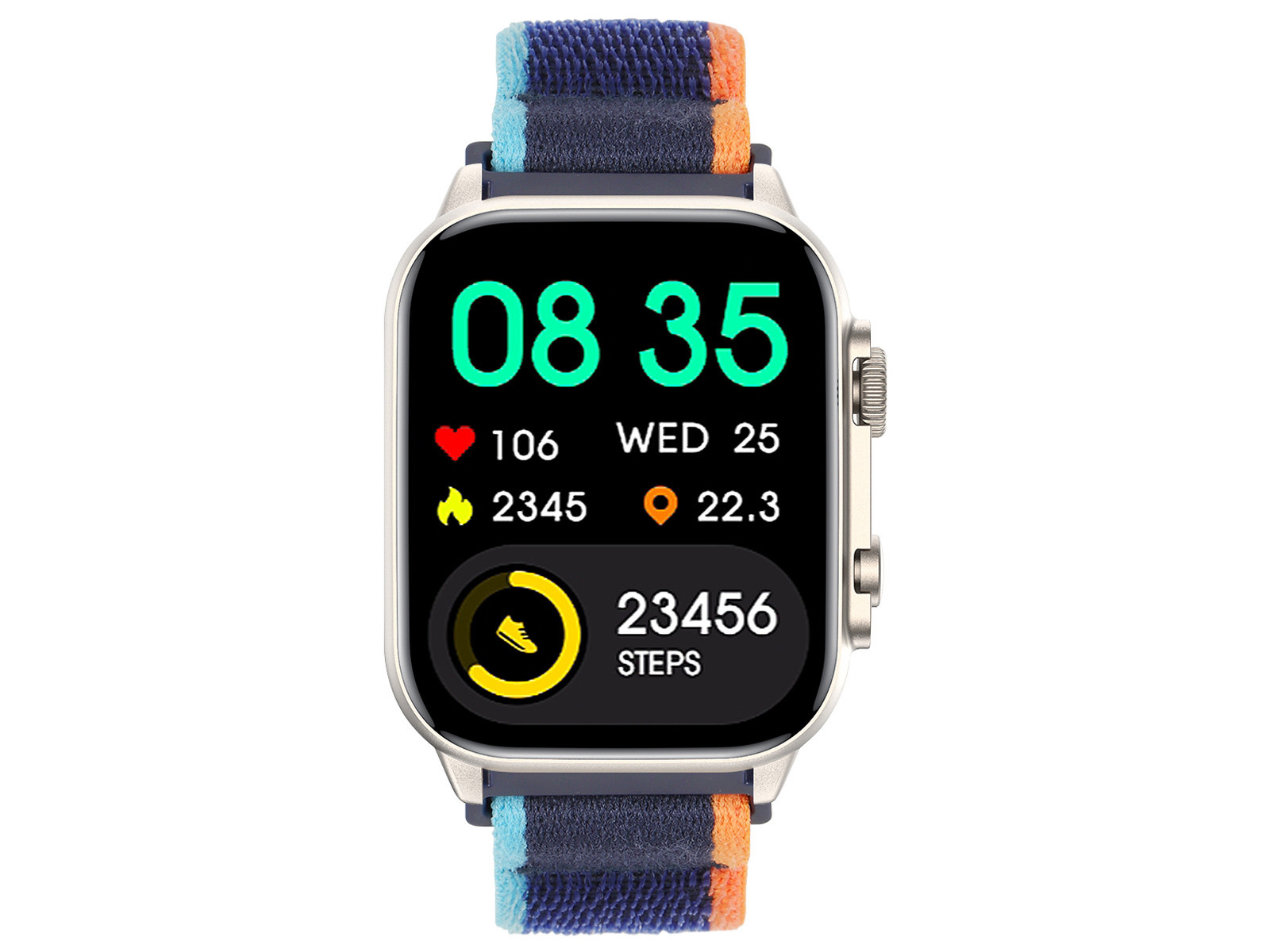 Trevi T-Fit 430 A Silver Smartwatch 1.95 Pollici Amoled - immagine 3