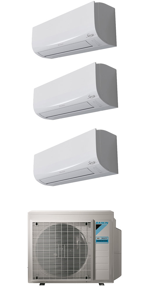 Daikin 3AMXF52A252535ATXFGKIT Condizionatore Fisso Trial Wi-Fi 2.5-2.5-3.5KW - immagine 2