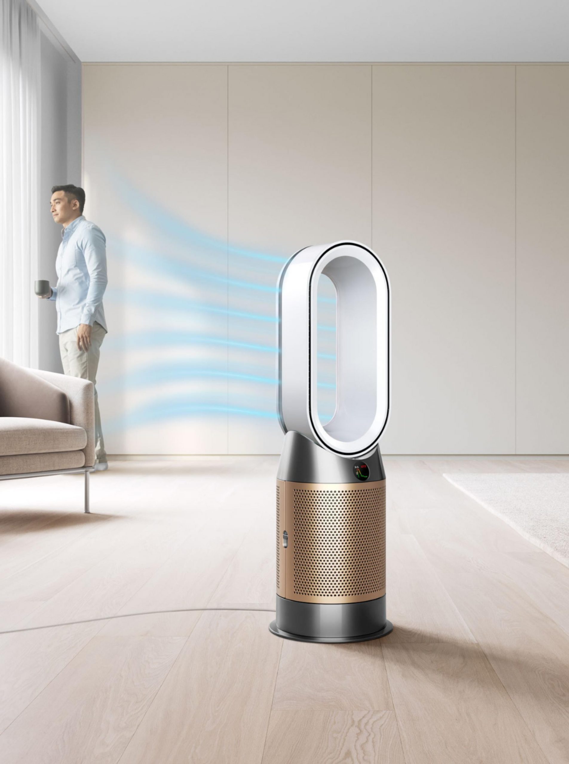 Dyson Purifier Hot Piu Cool HP2 De-NOx Purificatore Aria e Termoventilatore - immagine 3