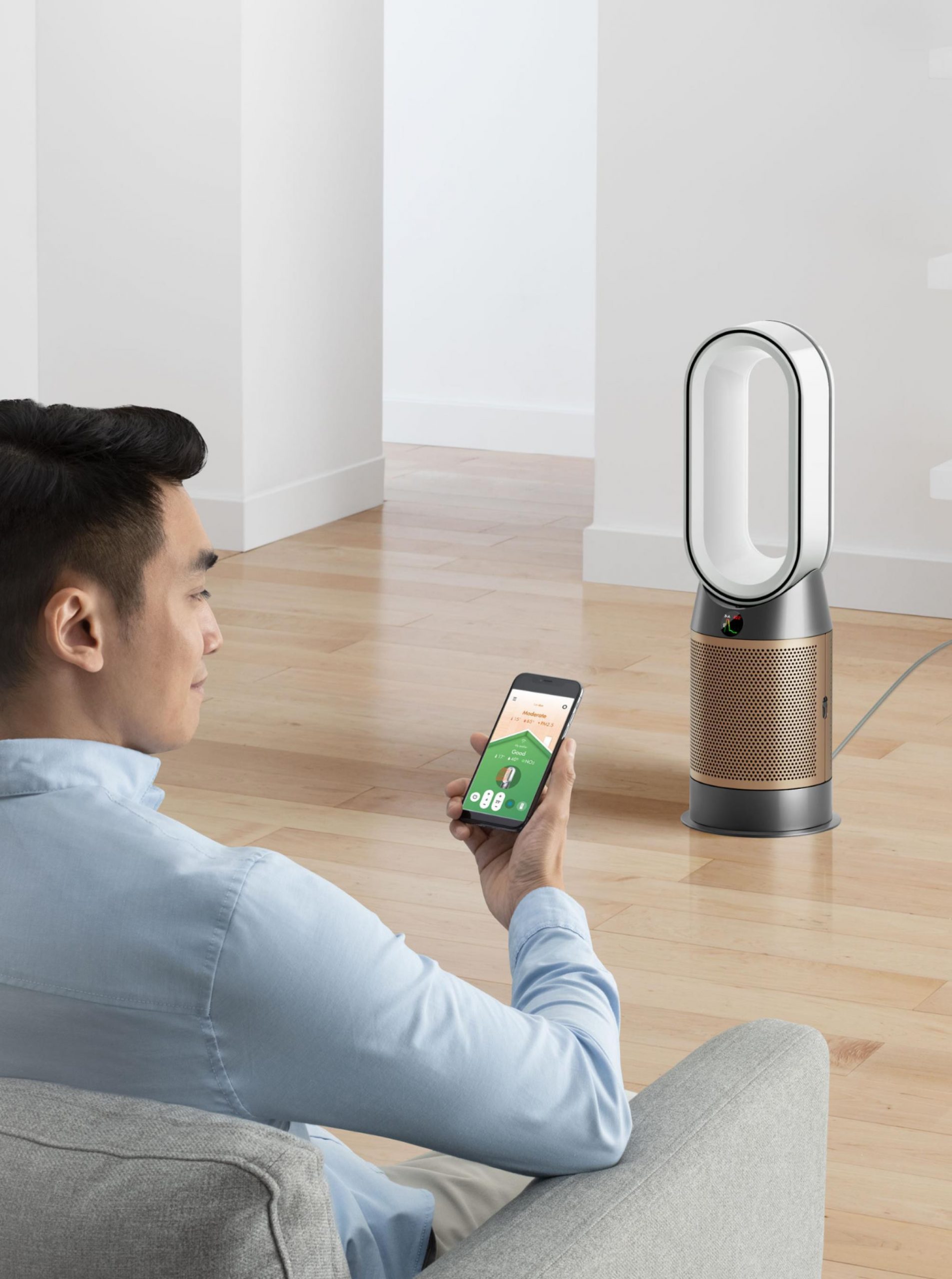 Dyson Purifier Hot Piu Cool HP2 De-NOx Purificatore Aria e Termoventilatore - immagine 4