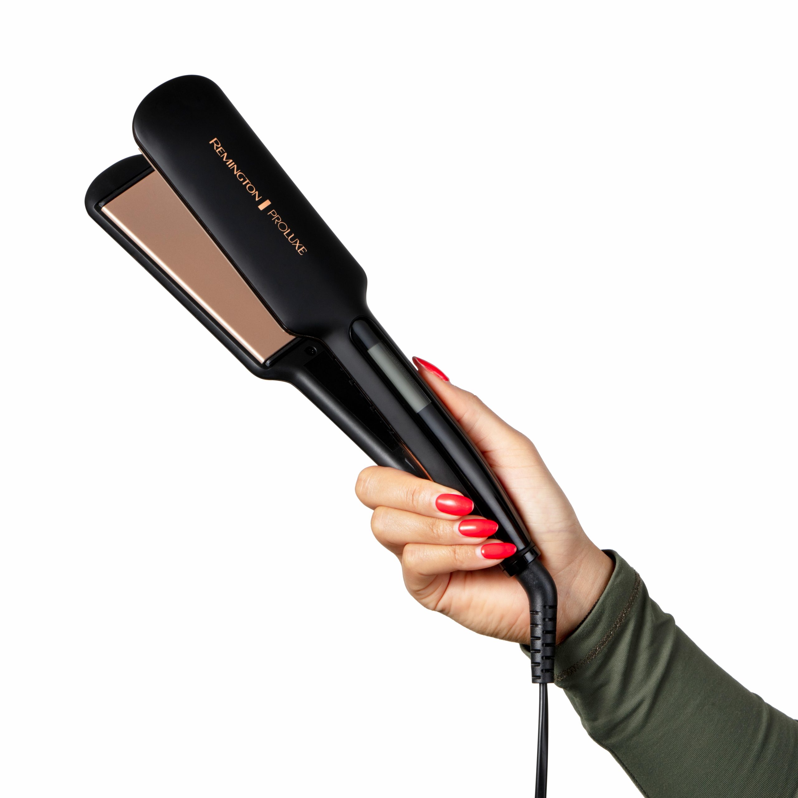 Remington S9150B Optiheat Proluxe Midnight Larga Piastra Capelli 83W - immagine 3