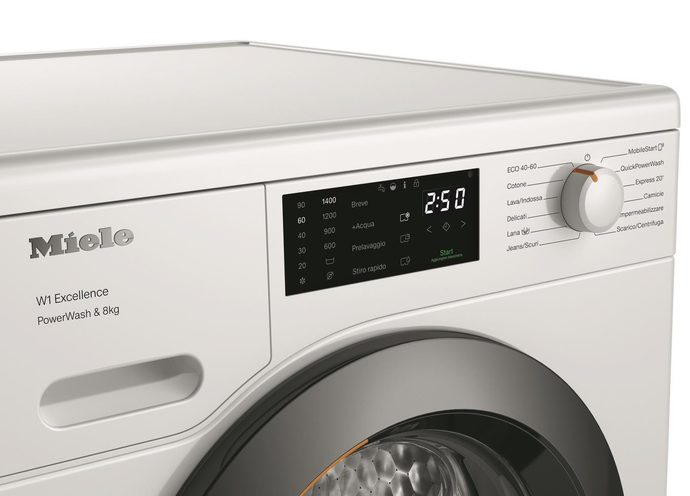 Miele WEB365WCS Lavatrice Carica Frontale 8KG 1400Giri Wi-Fi - immagine 4