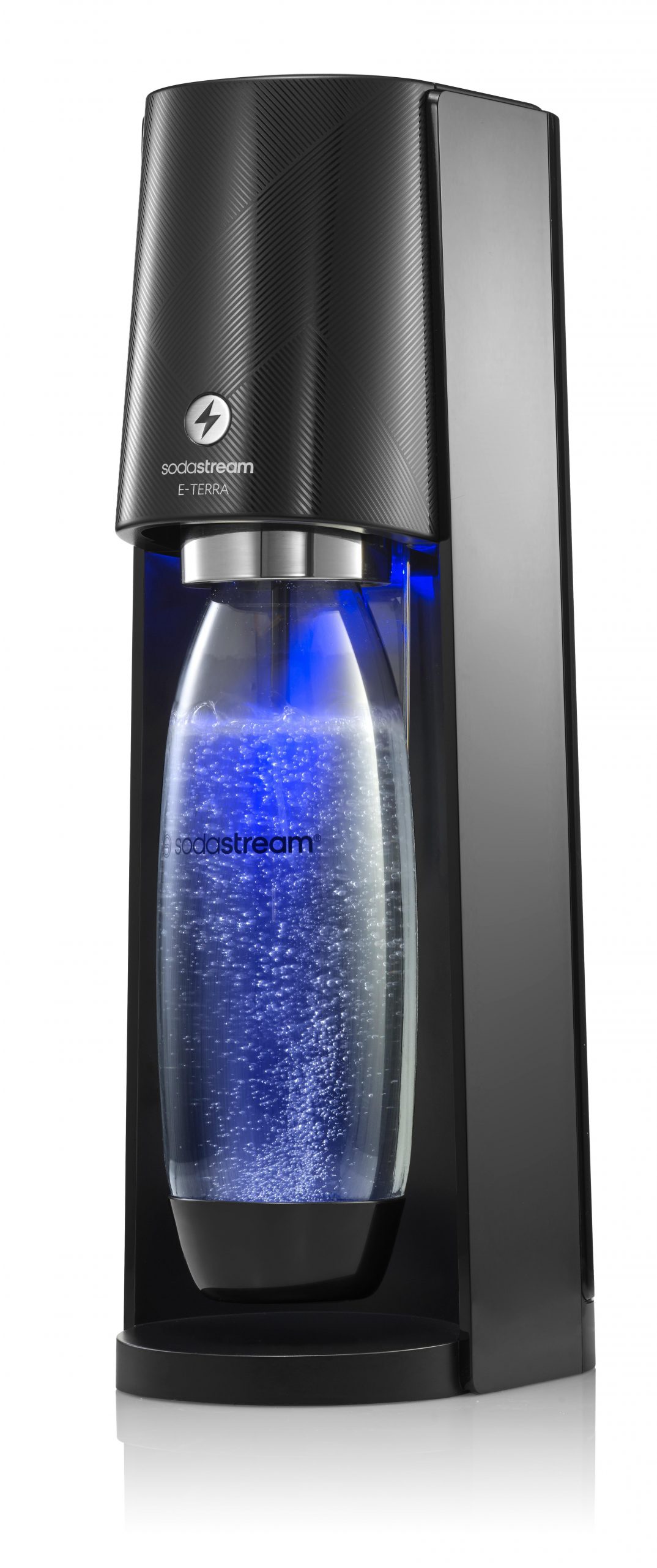 Sodastream E-Terra Black Gasatore Elettrico con Bottiglia 1 Litro e Cilindro Gas - immagine 2