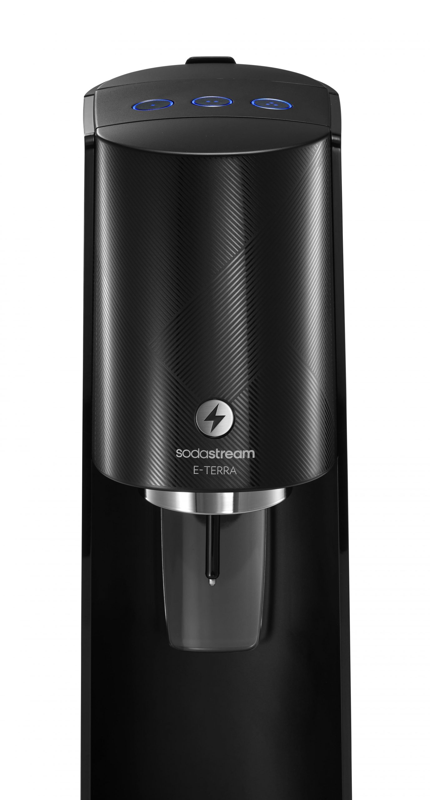 Sodastream E-Terra Black Gasatore Elettrico con Bottiglia 1 Litro e Cilindro Gas - immagine 3