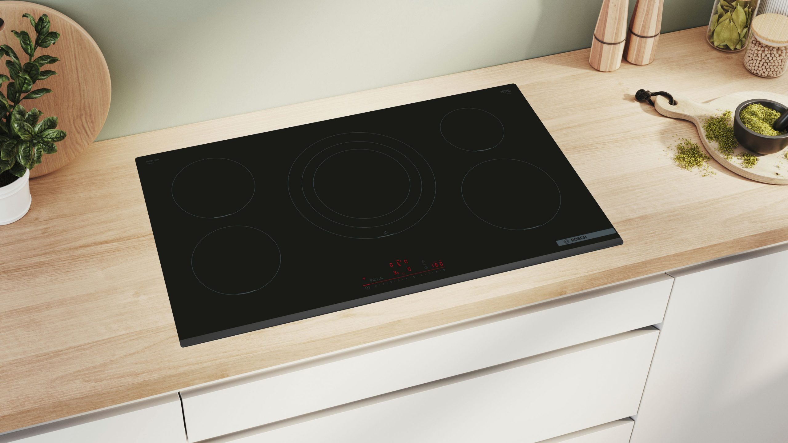 Bosch PIV931HC1E Piano Cottura Induzione 90CM 5 Zone Vetroceramica Wi-Fi - immagine 4