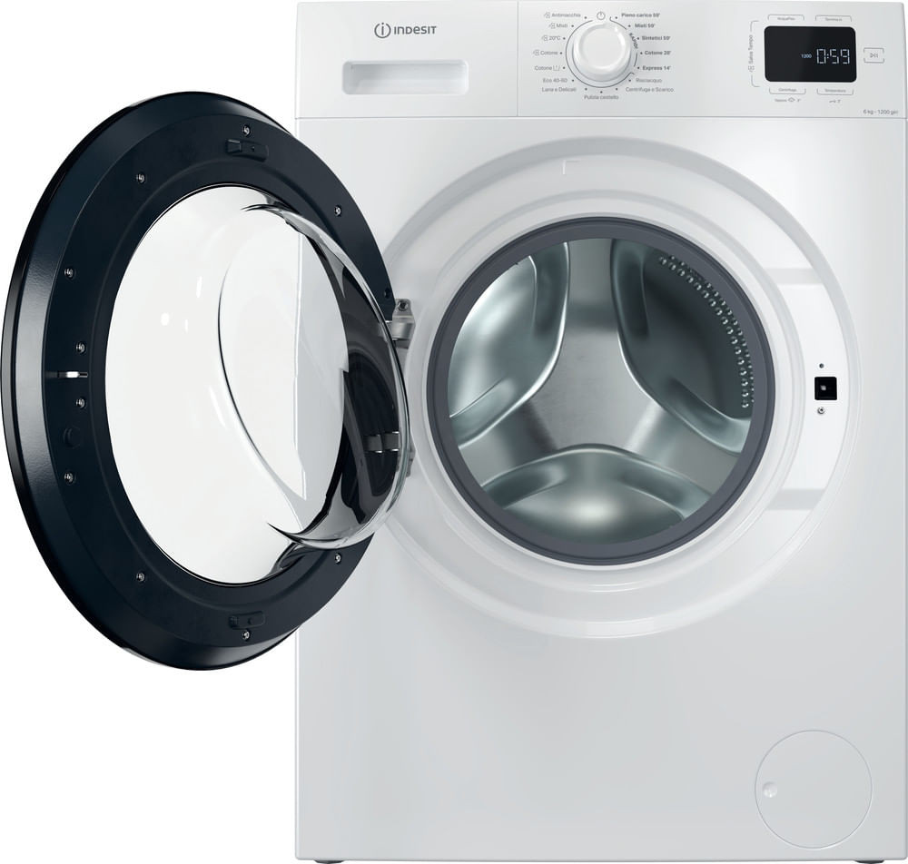 Indesit IM642BMYTIMEIT Lavatrice Carica Frontale Stretta 44.6cm 6KG 1200 Giri - immagine 2