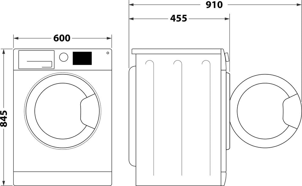 Indesit IM642BMYTIMEIT Lavatrice Carica Frontale Stretta 44.6cm 6KG 1200 Giri - immagine 4