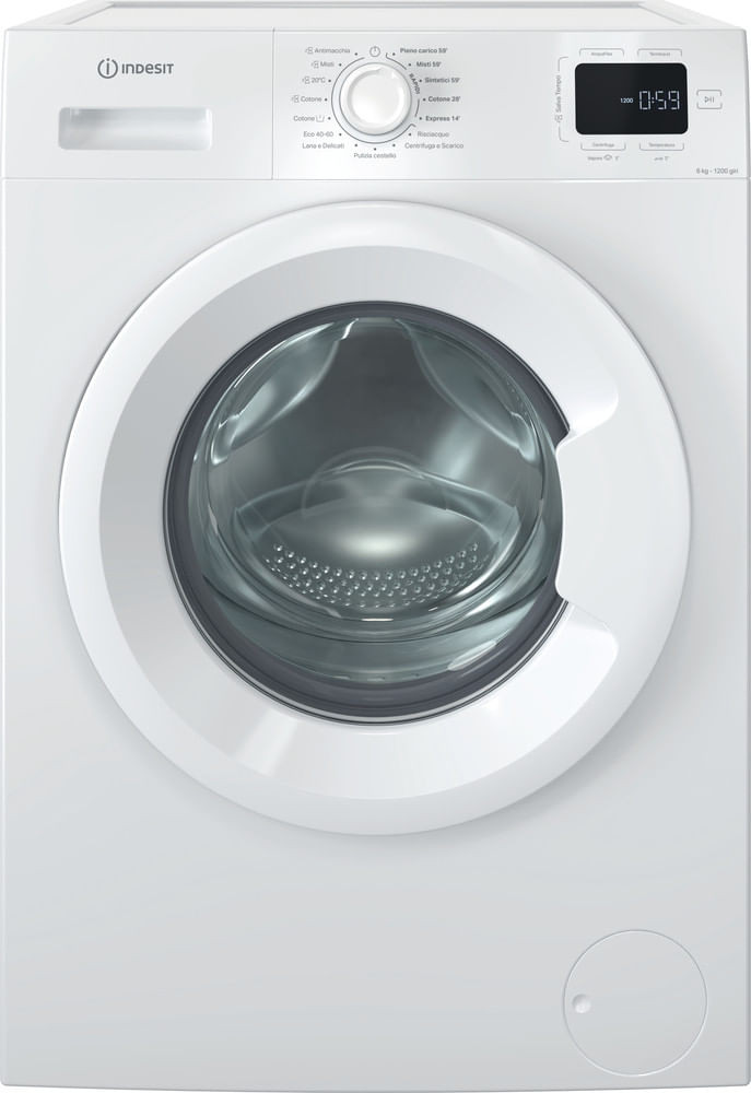Indesit IM642BMYTIMEIT Lavatrice Carica Frontale Stretta 44.6cm 6KG 1200 Giri - immagine 6